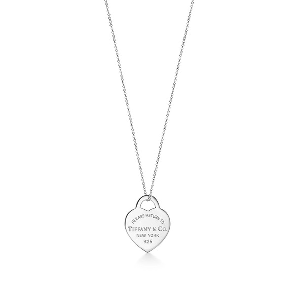 Tiffany & Co. Sterling Silver Return to Tiffany Heart Tag Pendant Necklace - Picture 8 of 9